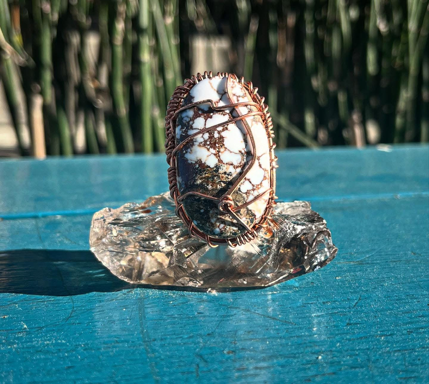 COPPER+MAGNESITE RING