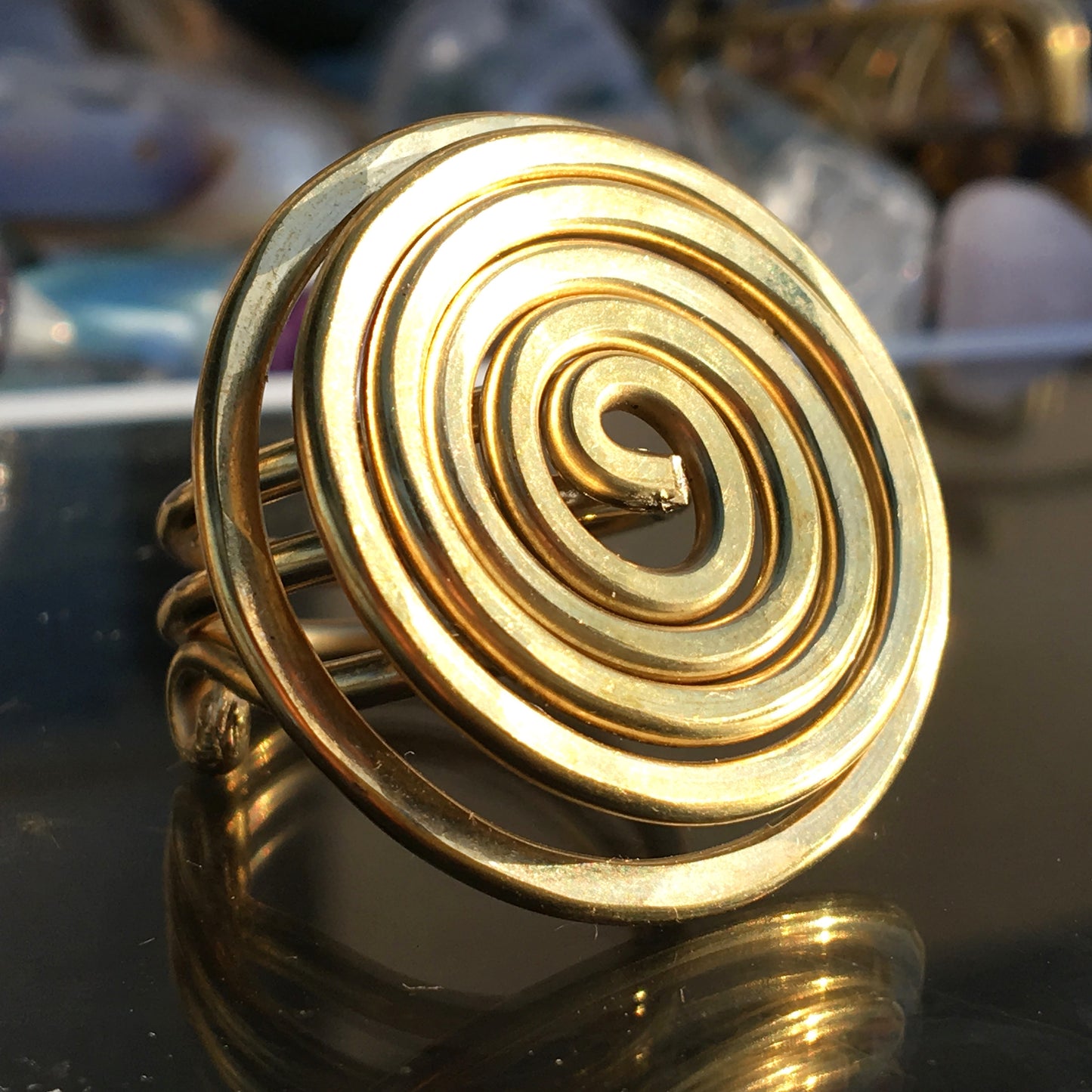 BRONZE VORTEX RING