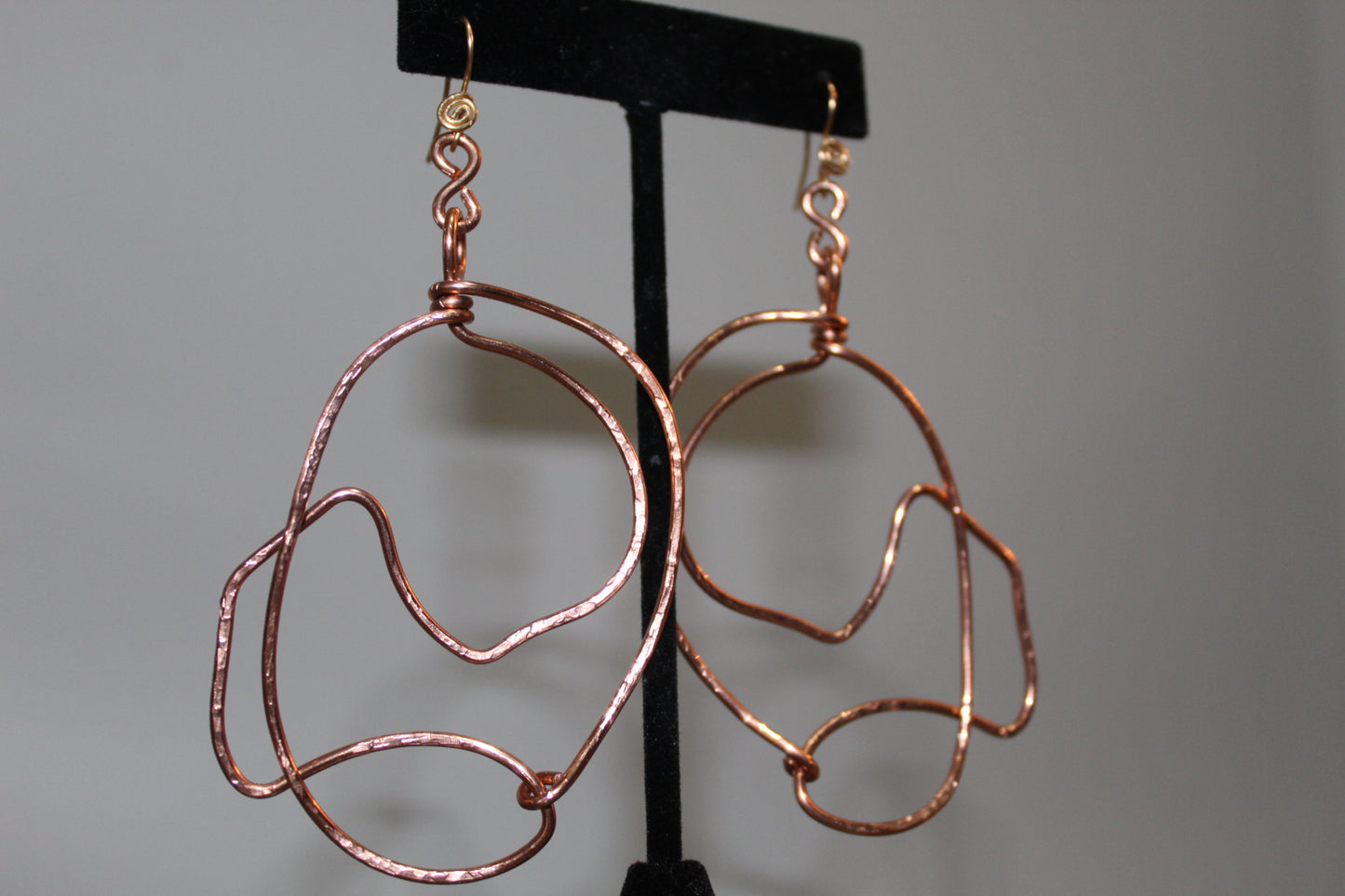 COPPER FREESTYLE EARRINGS
