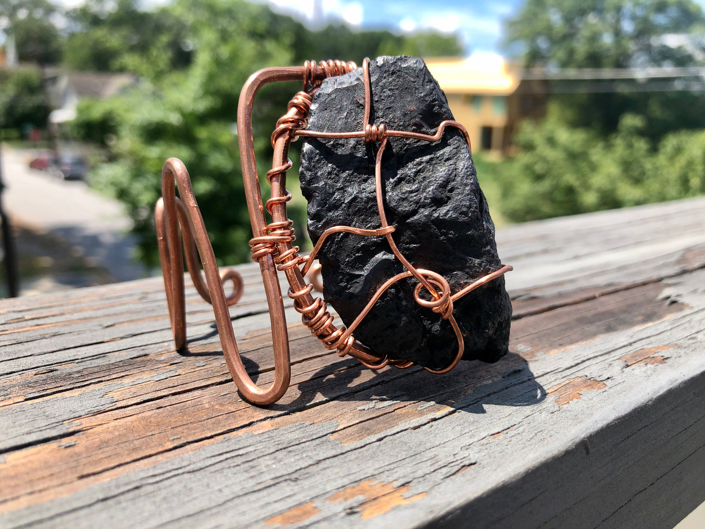 COPPER + SHUNGITE BRACELET