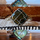 SILVER+LABRADORITE CUFF BRACELET