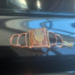 JASPER+HAND OF FATIMA ARCLINK BRACELET IN COPPER+BRONZE
