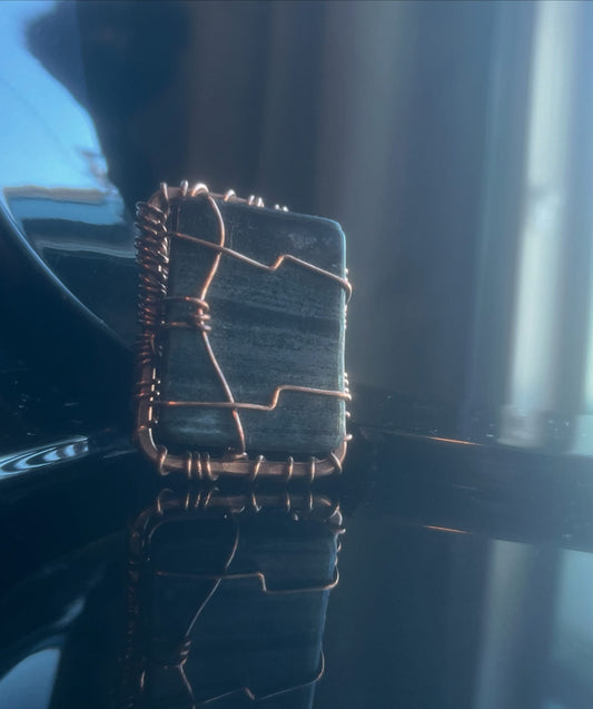 ANCESTRALITE RING IN COPPER