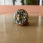 ROYAL BEE RING IN BRONZE