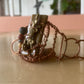BRONZE ALLIGATOR MULTI-STONE ARCLINK BRACELET IN COPPER