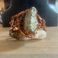 PYRITE CUFF BRACELET IN COPPER