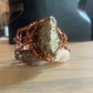 PYRITE CUFF BRACELET IN COPPER