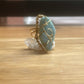 LARIMAR RING IN BRONZE