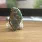LARIMAR RING IN BRONZE