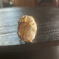 HOWLITE RING IN BRONZE