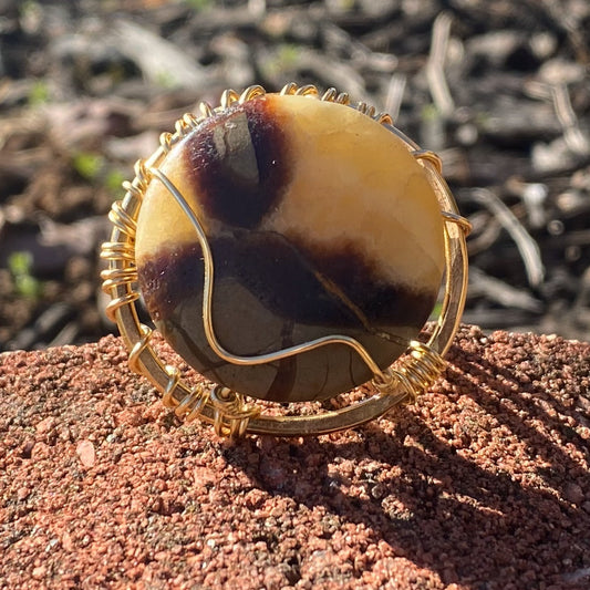 BRONZE+SEPTARIAN RING